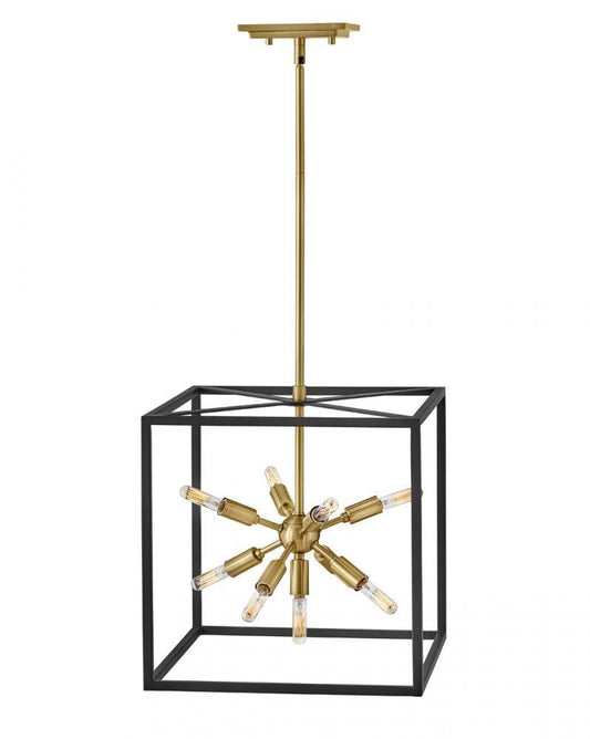 Hinkley Aros Pendant Steel, Black