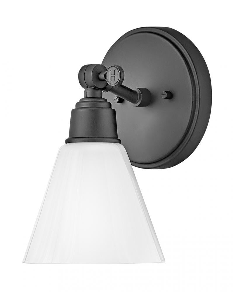 Hinkley Arti Bath Vanity Light Black, Steel