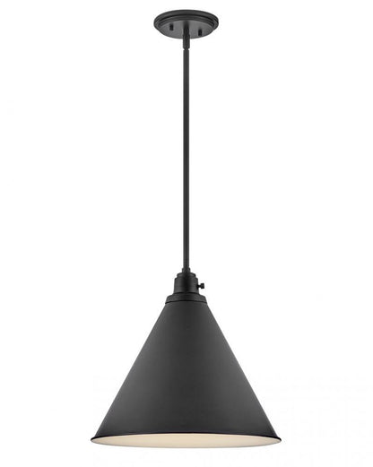 Hinkley Arti Medium Pendant Black Metal Shade