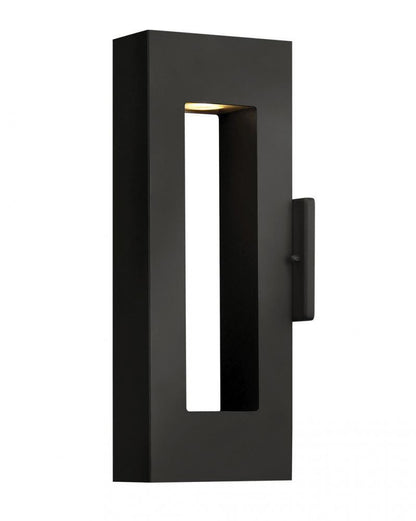 Hinkley Atlantis Medium Wall Mount Lantern, LED, Black, 2.75"W (1640SK-LL 9Q8H6)