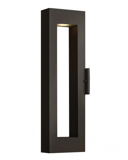 Hinkley Atlantis Outdoor Wall Lantern, LED, Black, 24"H (1644SK-LL 9Q8HD)