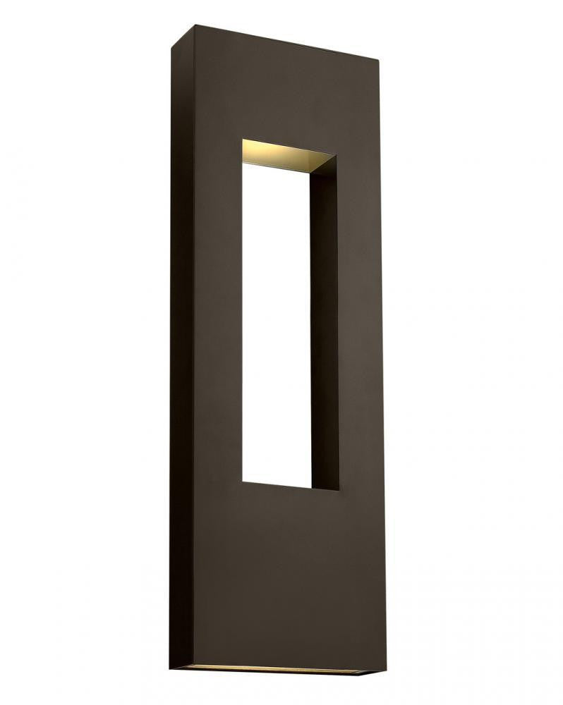 Hinkley Atlantis LED Outdoor Wall Lantern Aluminum, Bronze