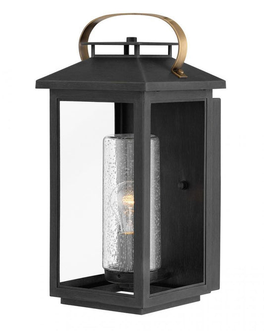 Hinkley Atwater LED Medium Wall Mount Lantern Black