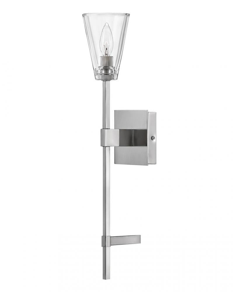 Hinkley Auden Bath Vanity Light Nickel, Steel, Polished Nickel