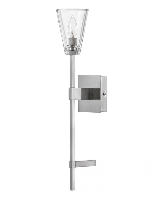 Hinkley Auden Bath Vanity Light Nickel, Steel, Polished Nickel