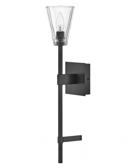 Hinkley Auden Bath Vanity Light Steel, Black Oxide