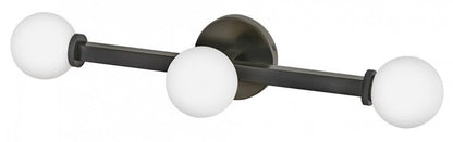 Hinkley Audrey Medium Three Light Vanity Black Oxide