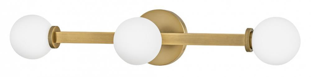 Hinkley Audrey Medium Three Light Vanity Heritage Brass