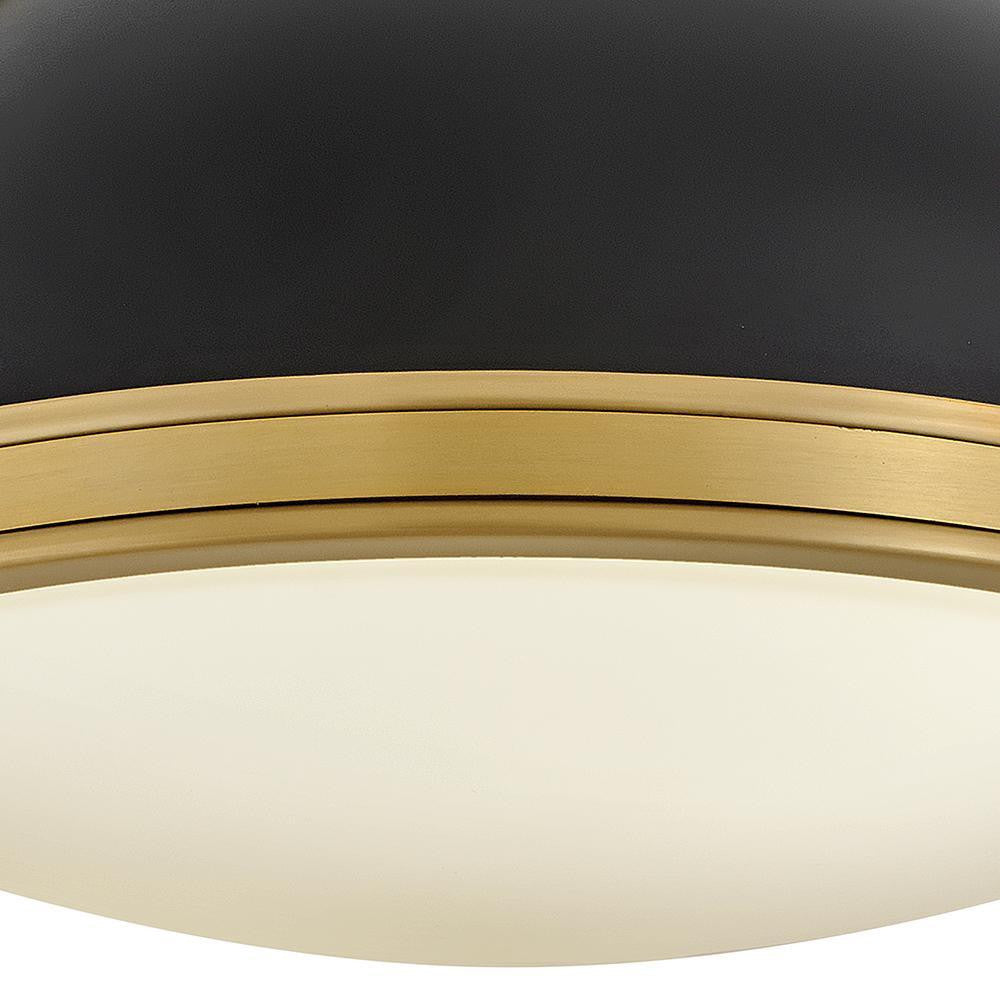 Hinkley Barton Medium Flush Mount Black