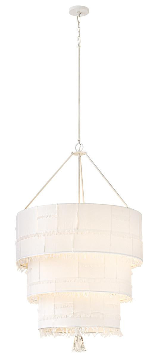 Hinkley Baya Double XL Multi Tier Chandelier Textured Plaster