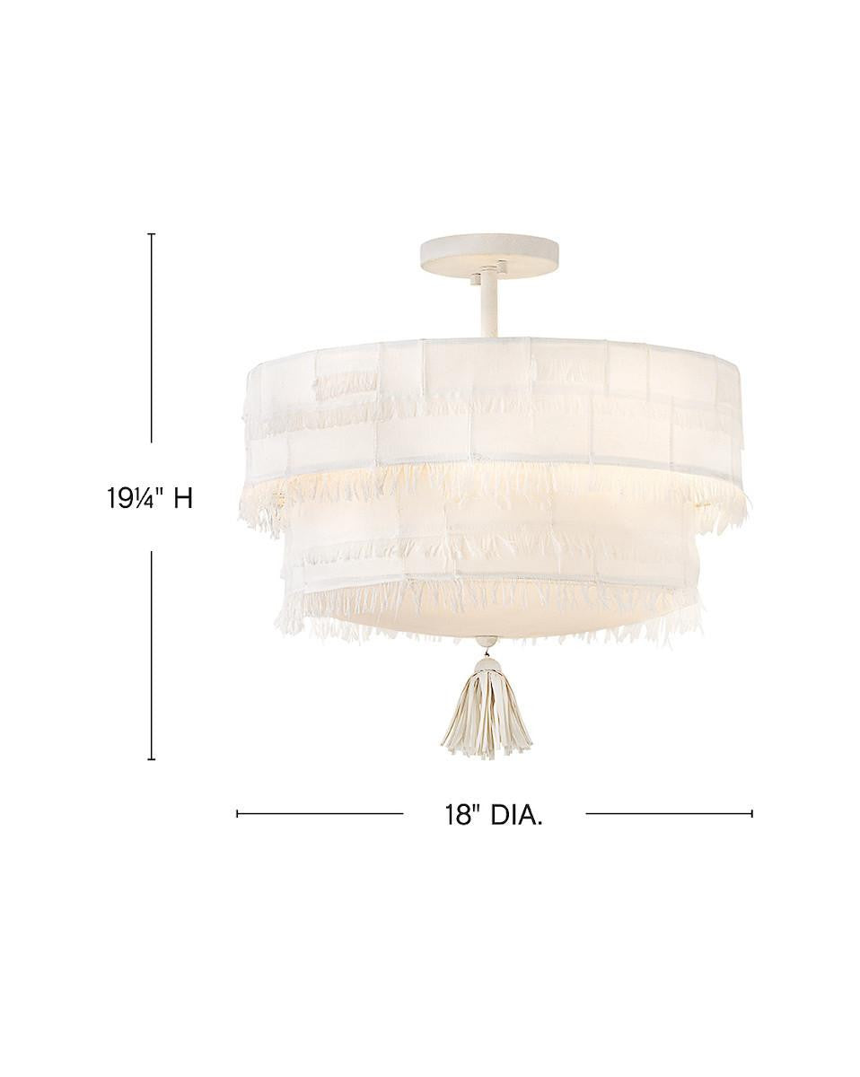 Hinkley Baya Medium Semi-Flush Mount