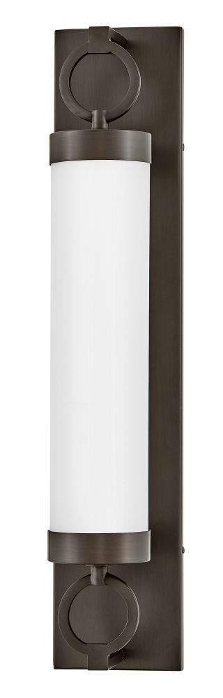 Hinkley Baylor Medium LED Vanity Black Oxide