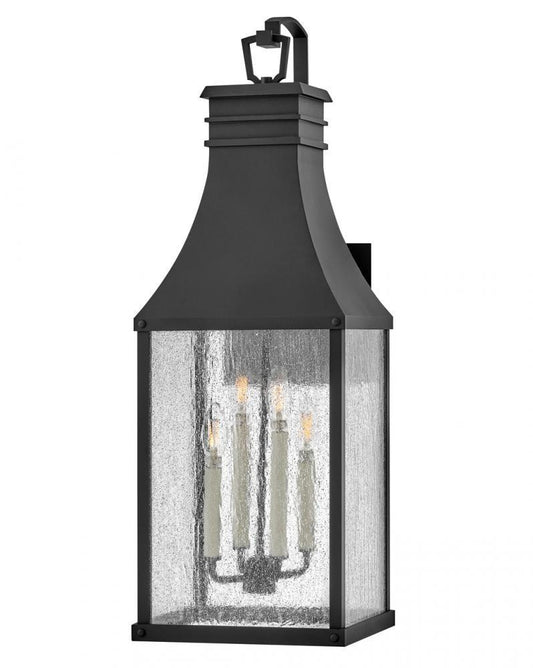 Hinkley Beacon Hill Extra Large Wall Mount Lantern Museum Black