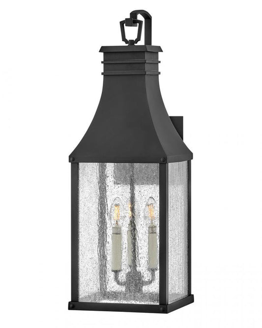 Hinkley Beacon Hill Large Wall Mount Lantern Museum Black