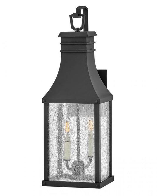 Hinkley Beacon Hill Medium Wall Mount Lantern Aluminum, Blackened Copper