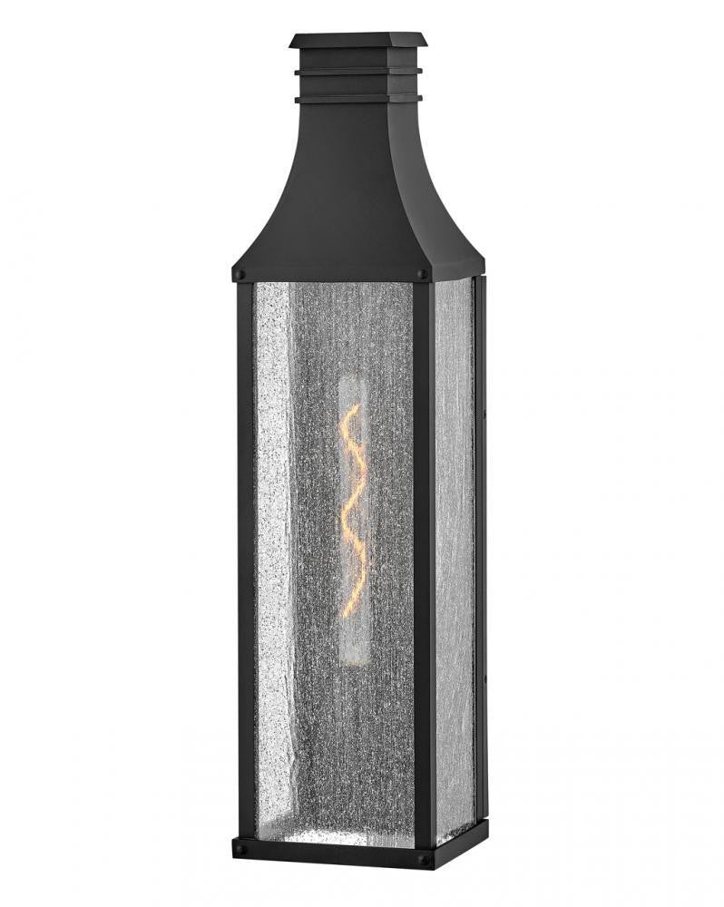 Hinkley Beacon Hill Tall Wall Mount Lantern Museum Black