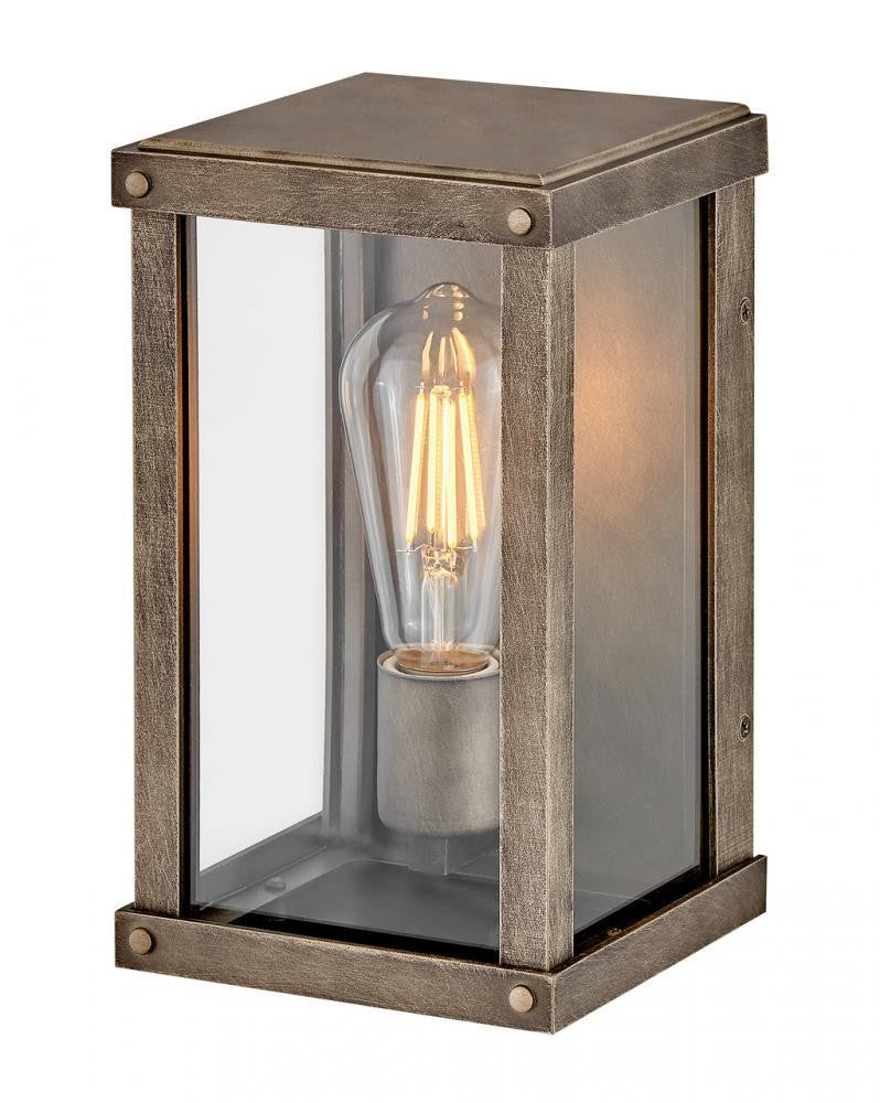 Hinkley Beckham Extra Small Wall Mount Lantern Burnished Bronze