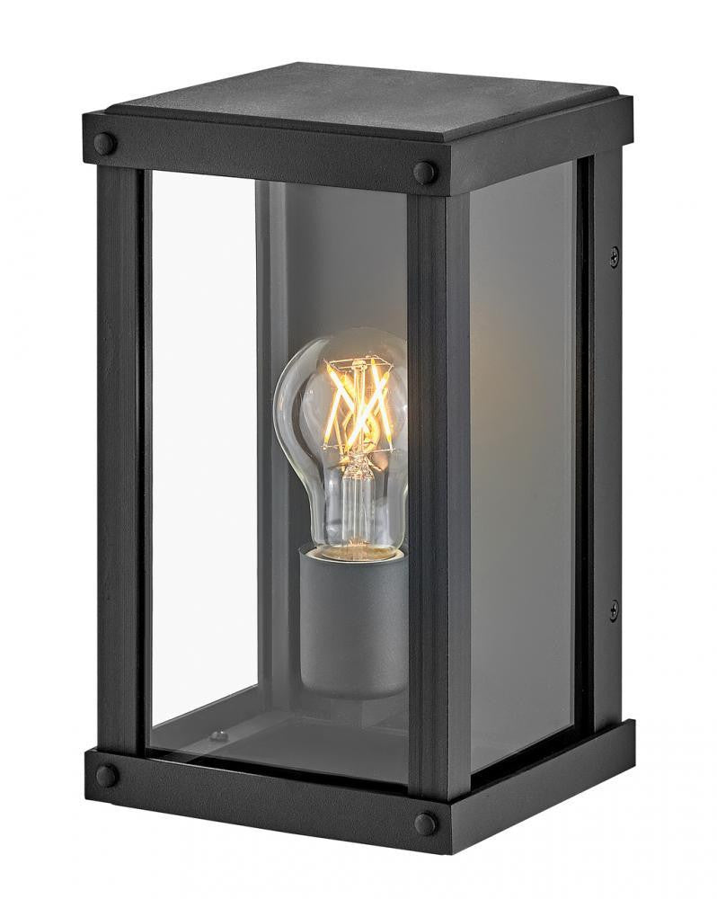 Hinkley Beckham Extra Small Wall Mount Lantern Museum Black