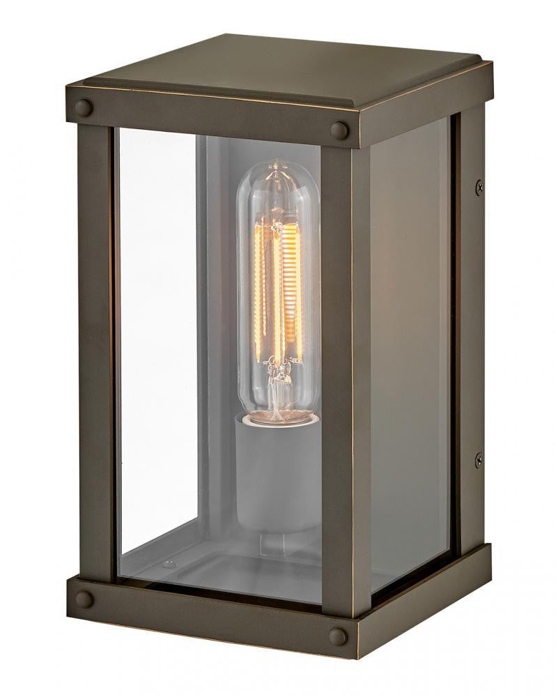 Hinkley Beckham Extra Small Wall Mount Lantern Oil Rubbed Bronze