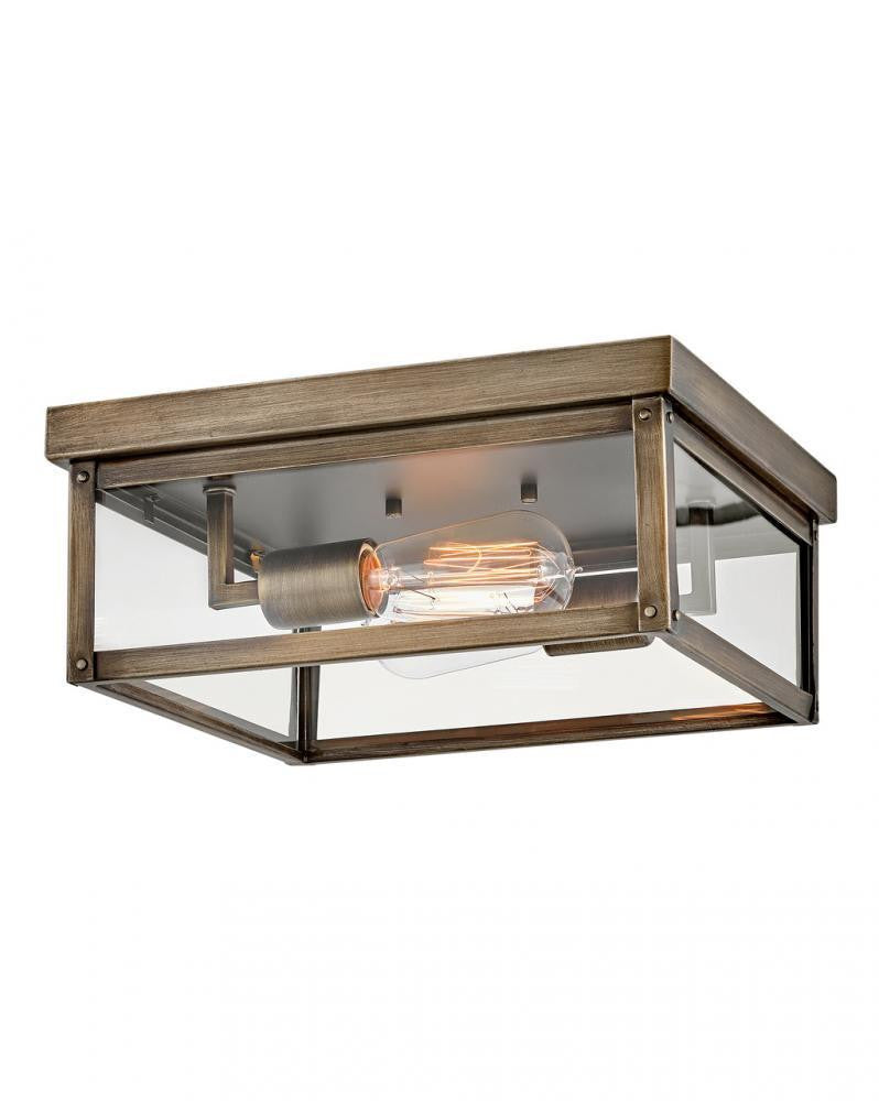 Hinkley Beckham Medium Flush Mount Blackened Copper
