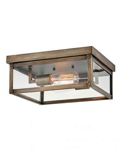 Hinkley Beckham Medium Flush Mount Blackened Copper