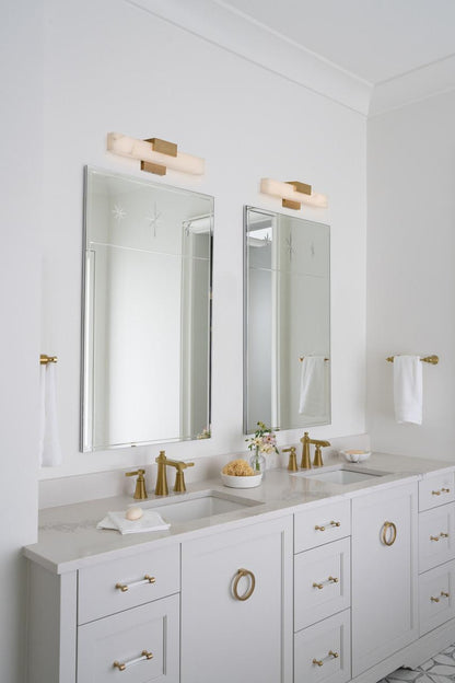 Hinkley Cadiz Medium LED Vanity Heritage Brass