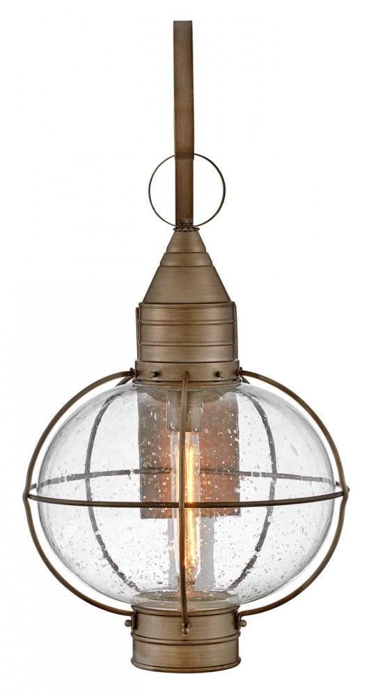 Hinkley Cape Cod Large Wall Mount Lantern Burnished Bronze 13.5"W x 26.75"H x 15.0"L