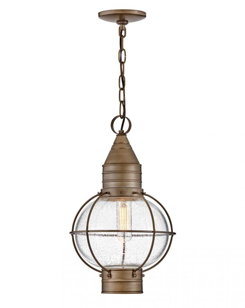 Hinkley Cape Cod Medium Hanging Lantern Burnished Bronze