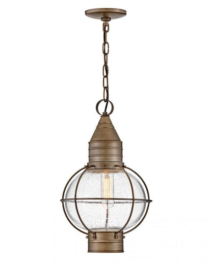 Hinkley Cape Cod Medium Hanging Lantern Burnished Bronze