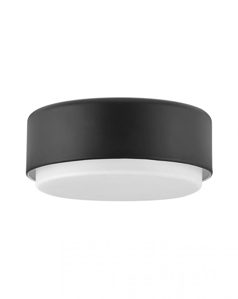 Hinkley Cedric Medium Flush Mount Black