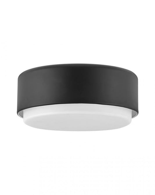 Hinkley Cedric Medium Flush Mount Black