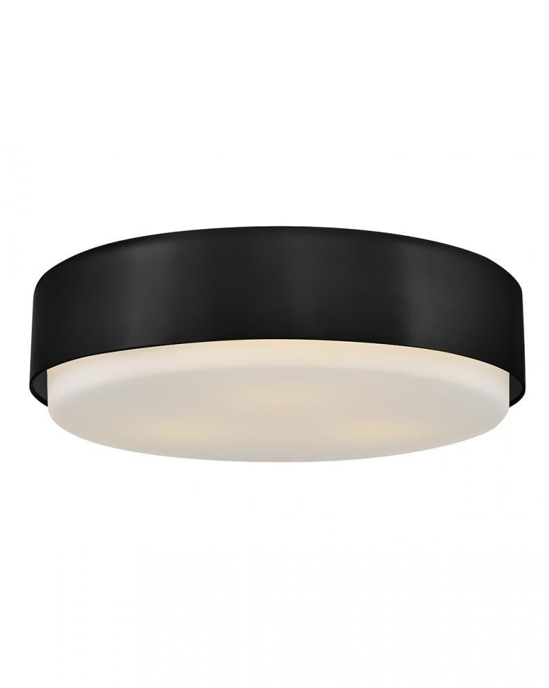 Hinkley Cedric Medium Flush Mount Black