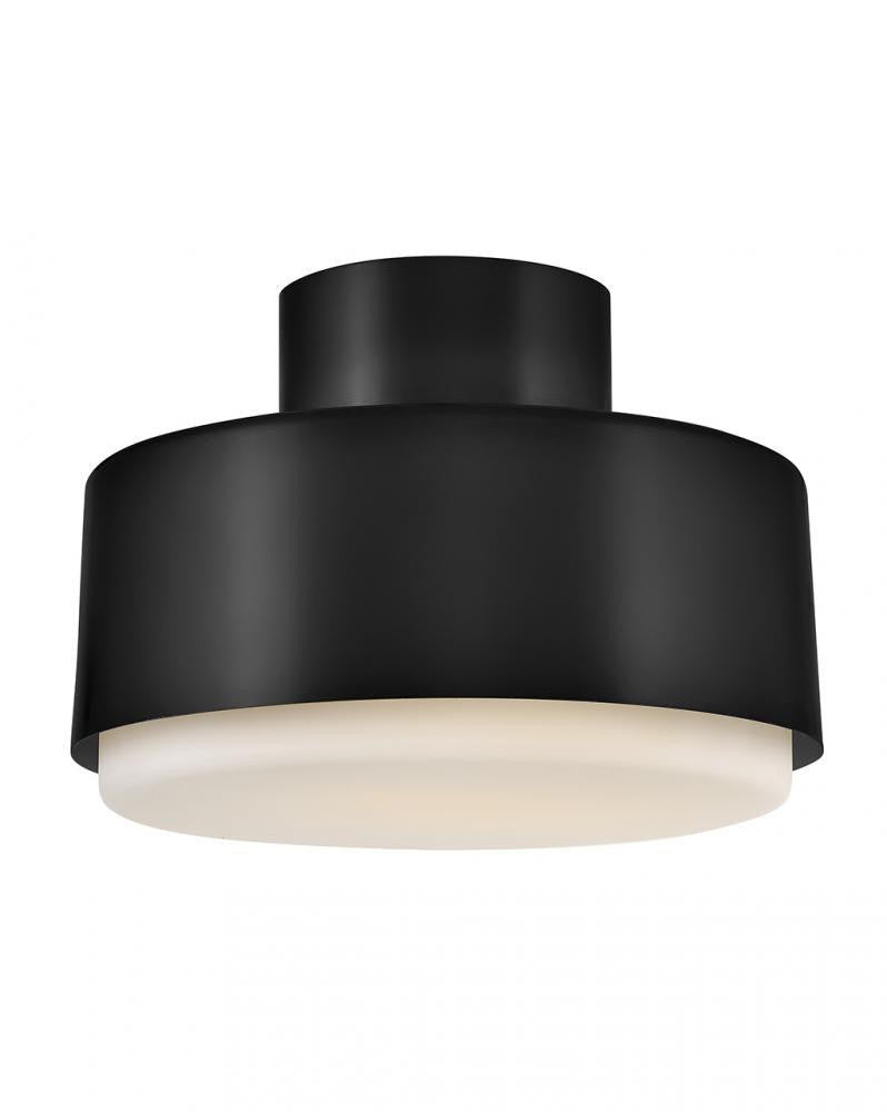 Hinkley Cedric Small Semi-Flush Mount Black