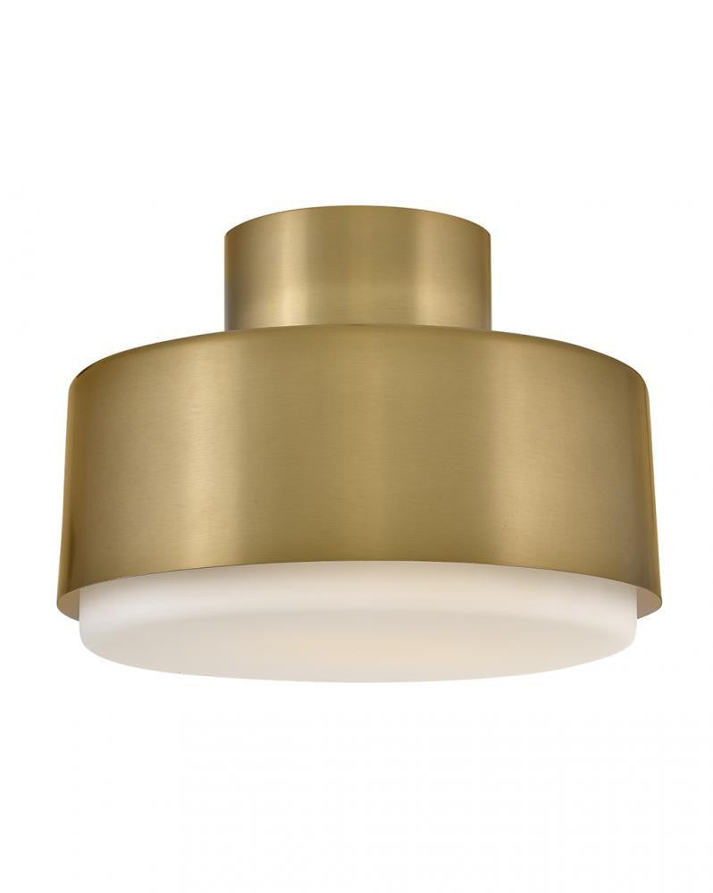 Hinkley Cedric Small Semi-Flush Mount Lacquered Brass
