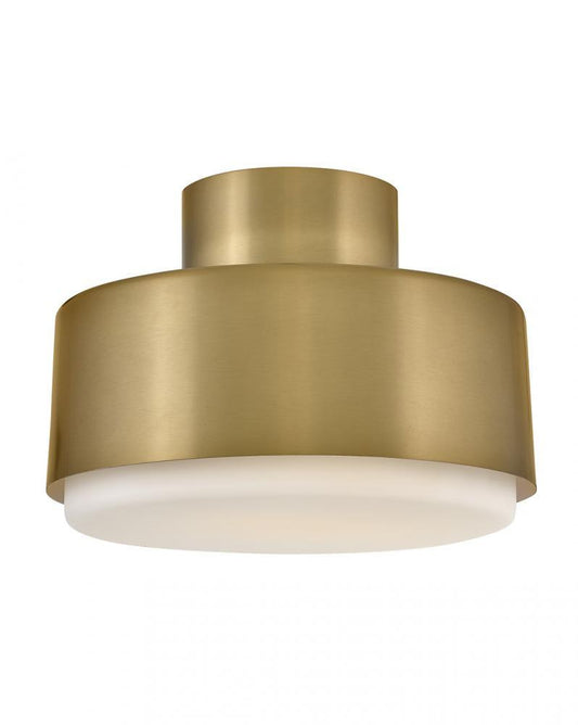 Hinkley Cedric Small Semi-Flush Mount Lacquered Brass