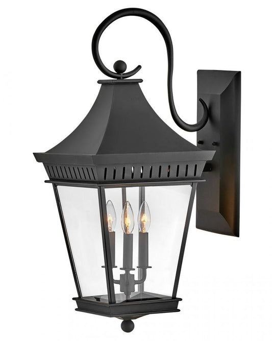 Hinkley Chapel Hill Large Wall Mount Lantern Museum Black