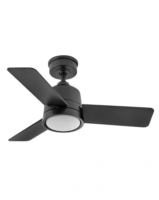 Hinkley Chet 36 LED Fan Matte Black