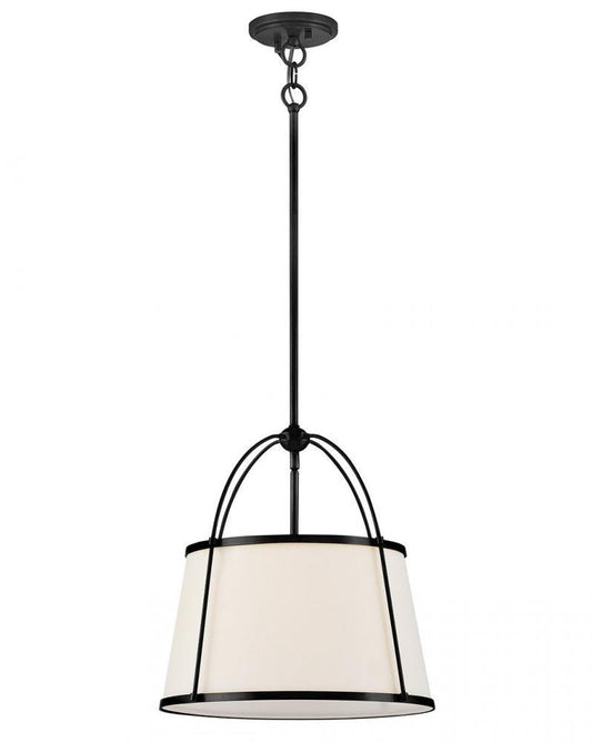 Hinkley Clarke Large Drum Pendant Black