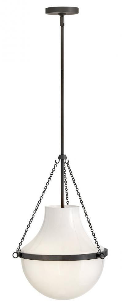 Hinkley Collins Globe Pendant Heritage Brass