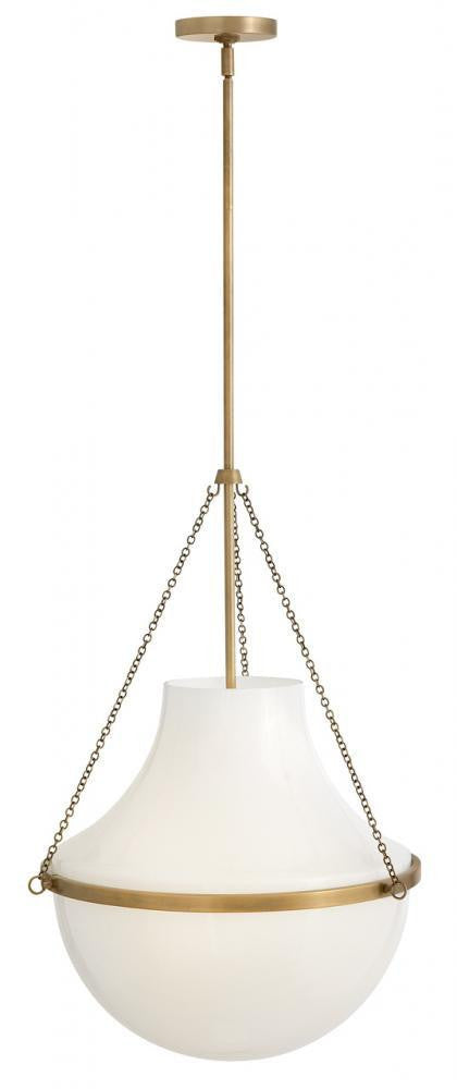 Hinkley Collins Large Pendant Heritage Brass