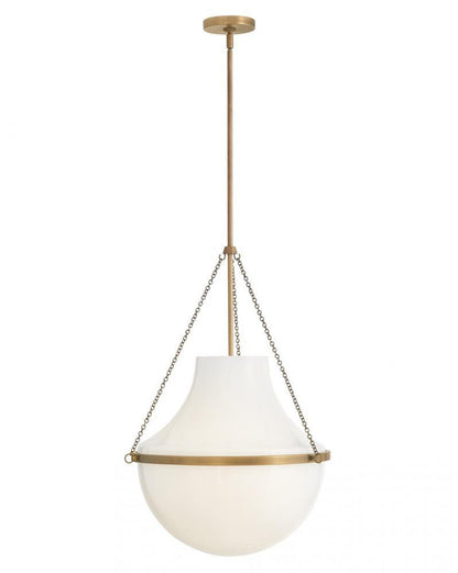 Hinkley Collins Large Pendant Heritage Brass
