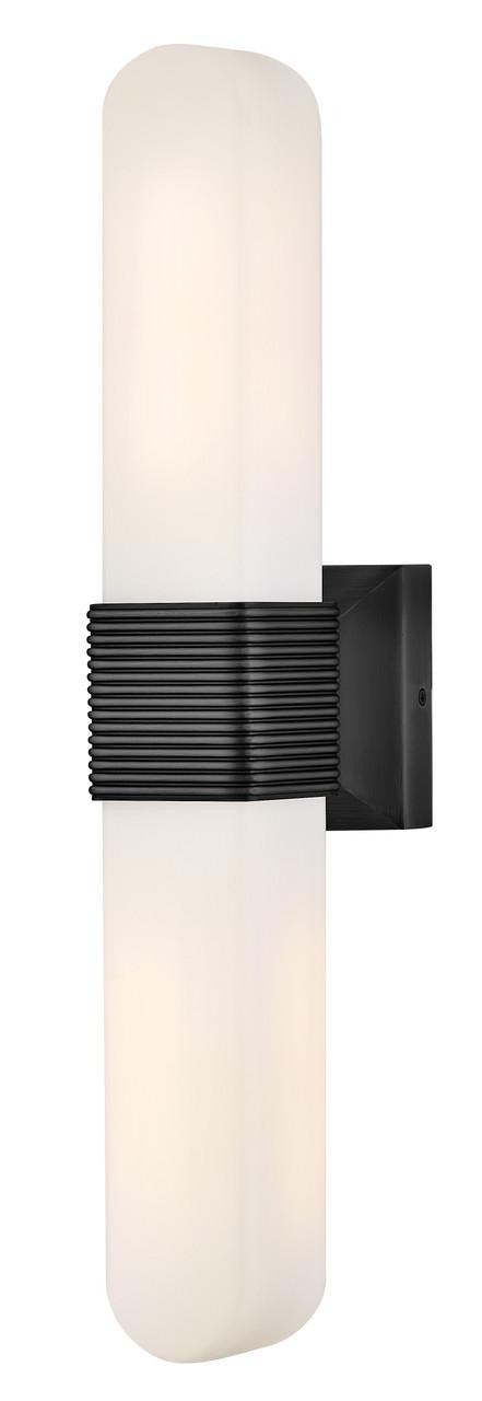 Hinkley Cotes Large LED Sconce Painted Black Oxide