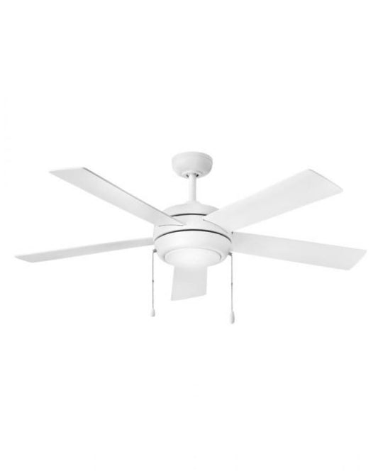 Hinkley Croft Ceiling Fan 5-Blade Steel, Chalk White