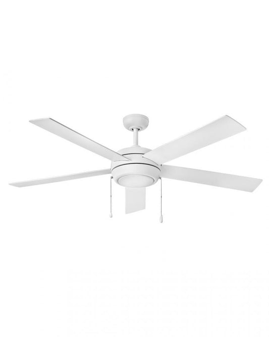 Hinkley Croft Ceiling Fan 5-Blade Steel, Chalk White