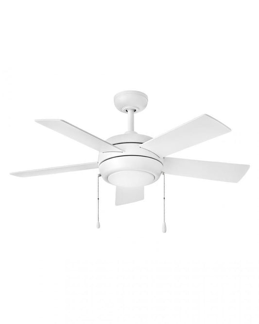 Hinkley Croft Ceiling Fan 5-Blade Steel, Chalk White