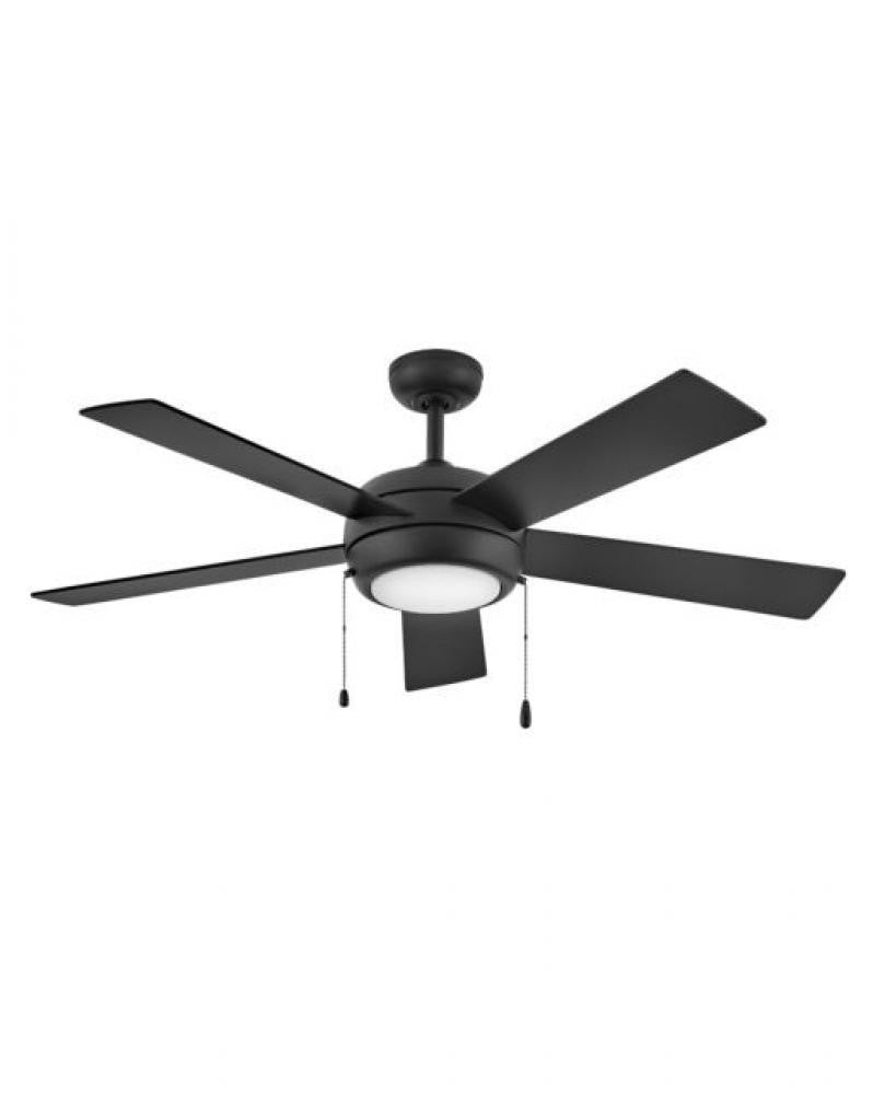 Hinkley Croft Ceiling Fan 5-Blade Steel, Matte Black