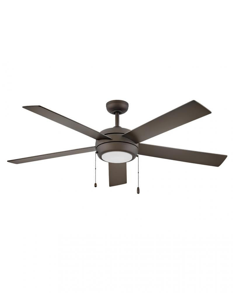Hinkley Croft Ceiling Fan 5-Blade Steel, Metallic Bronze