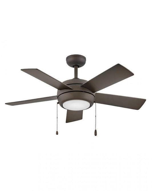 Hinkley Croft Ceiling Fan 5-Blade Steel, Metallic Bronze