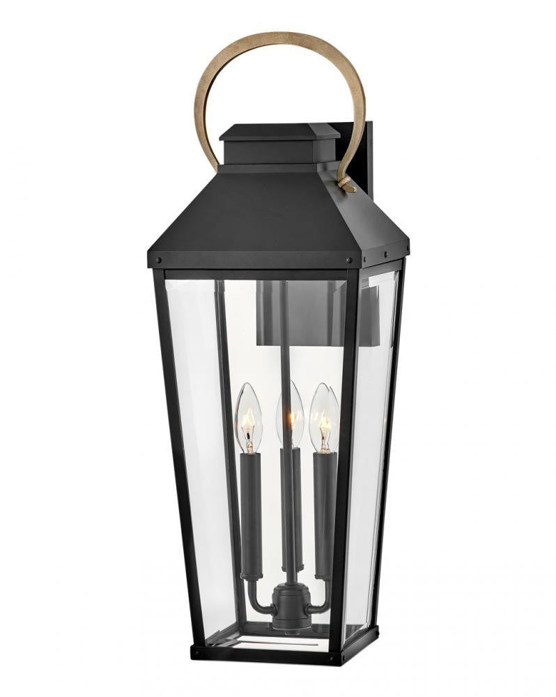 Hinkley Dawson Large Wall Mount Lantern Black
