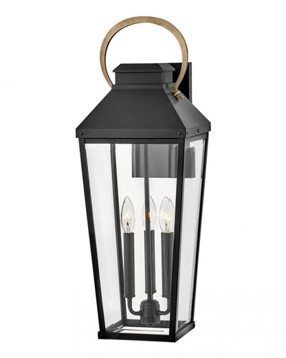 Hinkley Dawson Large Wall Mount Lantern Black